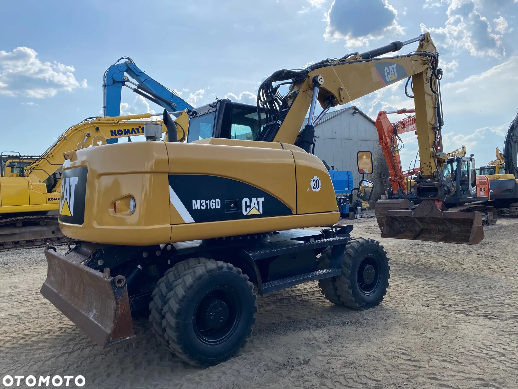Caterpillar CAT M316D, 2014 ROK, BEZ ADBLUE i DPF-A, z NIEMIEC - 9