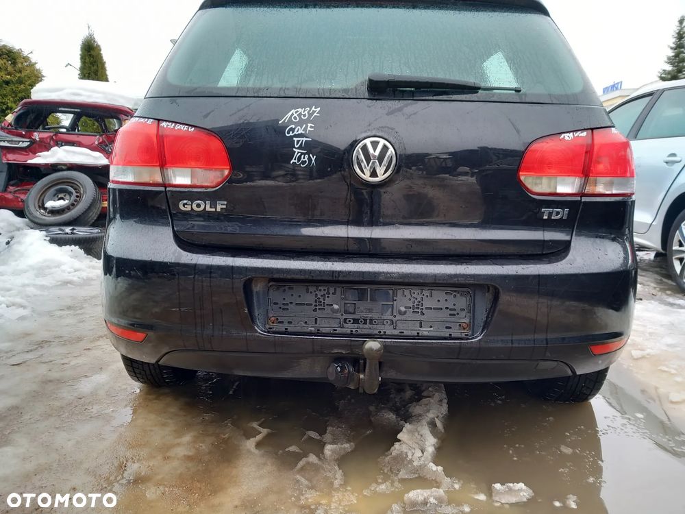 VW GOLF VI ZDERZAK TYLNY TYŁ HB KOLOR: LC9X - 1