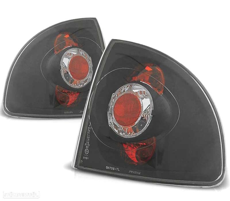 PILOTOS OPEL ASTRA F 94-98-FUNDO NEGRO - 1