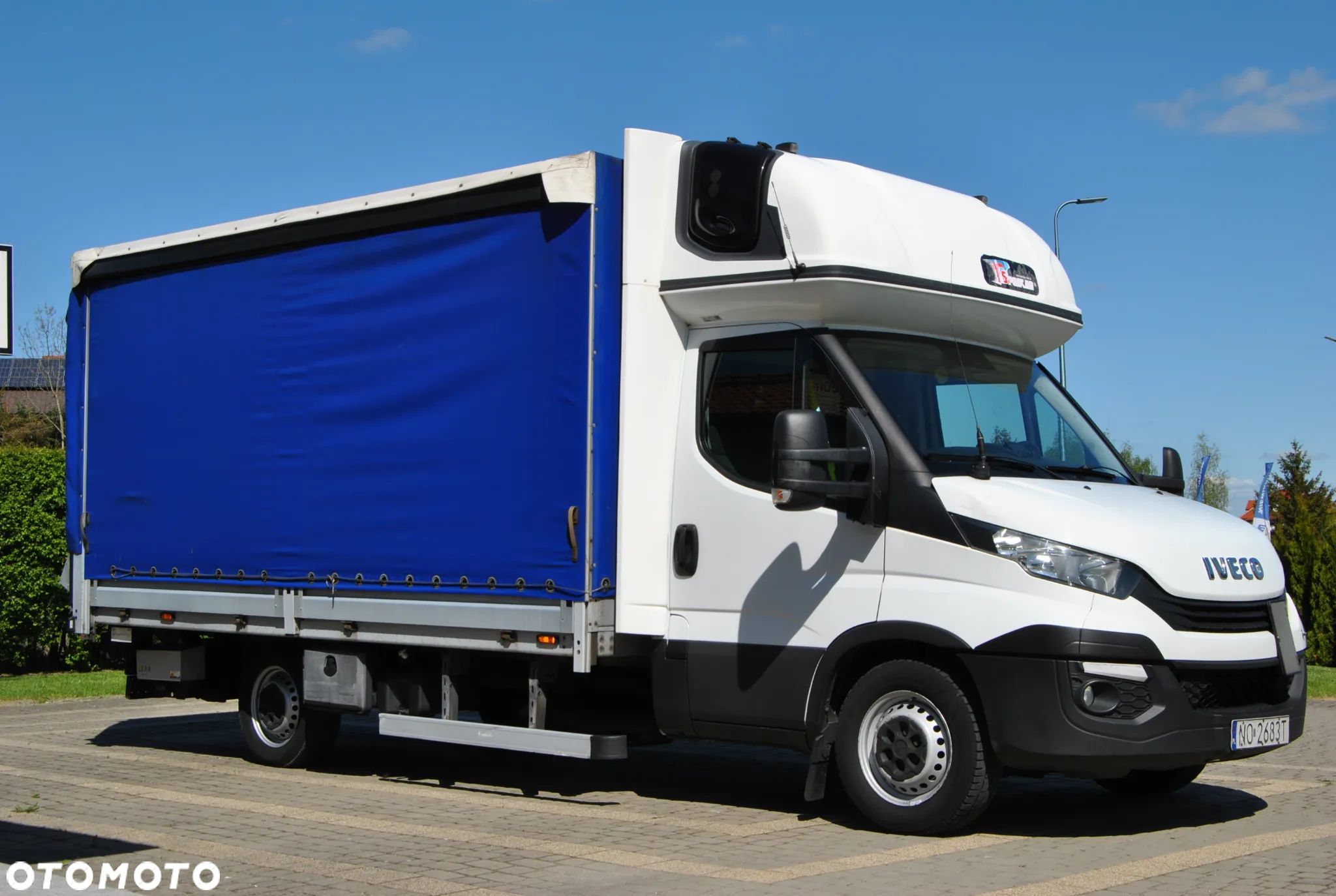 Iveco 35 180KM Kabina sypialna WINDA Firanka Serwisowany w ASO 1 właściciel - 1