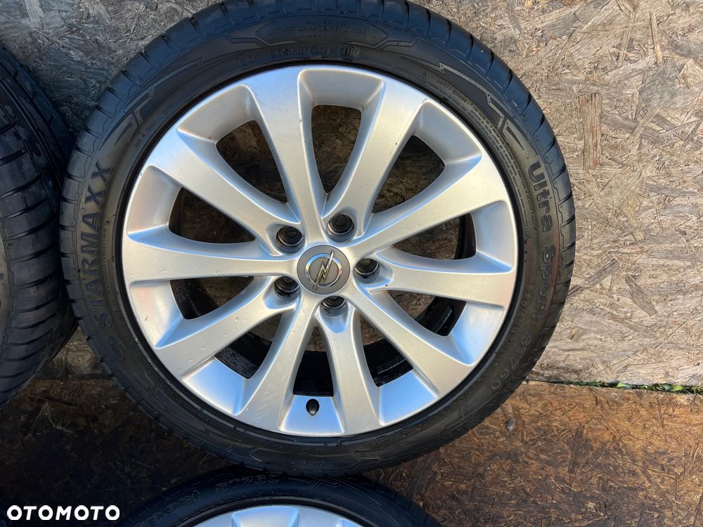 KOŁA FELGI KOMPLET OPEL MERIVA B ASTRA J 17 5x110 ET35 7Jx17H2 13269541 - 11