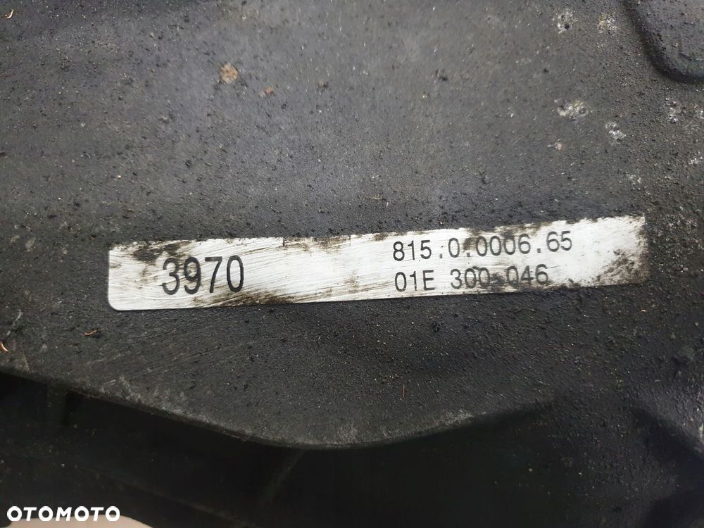 SKRZYNIA BIEGÓW VOLKSWAGEN PASSAT B5 1.9 TDI 01E300046 - 3