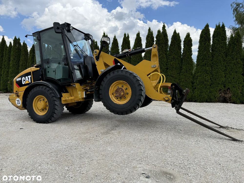 Caterpillar CAT 906 H / PIĘKNA / ORYGINAŁ / TYLKO 4014 MTH / SPROWADZONA Z NIEMIEC / MAŁE GABARYTY / BEZ DPF I ADBLUE / ZADBANA / 60 70 M 506 509 L30 L35 908 907 320 318 750 850 - 40