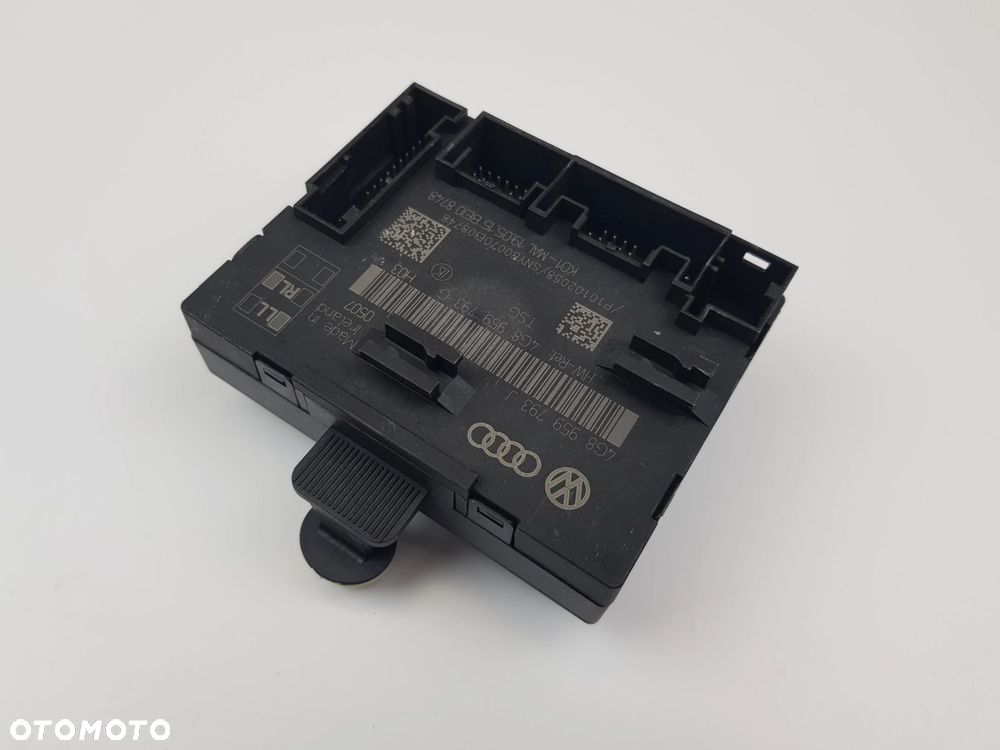 Sterownik Moduł drzwi Lewy Przód Audi A6 C7 4G8959793J - 4