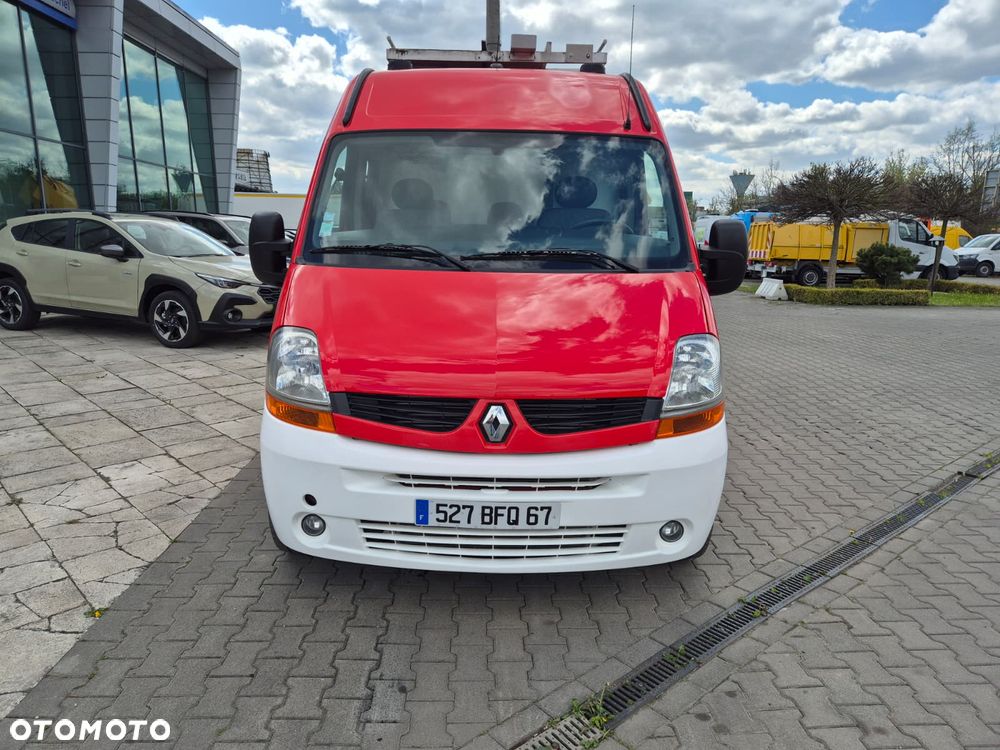 Renault Master 2.5 DCi 120 / STRAŻ POŻARNA / AUTO POŻARNICZE / 4 MIEJSCA / BEZWYPADKOWY / ORYGINALNY PRZEBIEG / DRABINA / ORYGINALNA ZABUDOWA / IDEALNY DO OSP LUB PSP / STAN IDEALNY - 4
