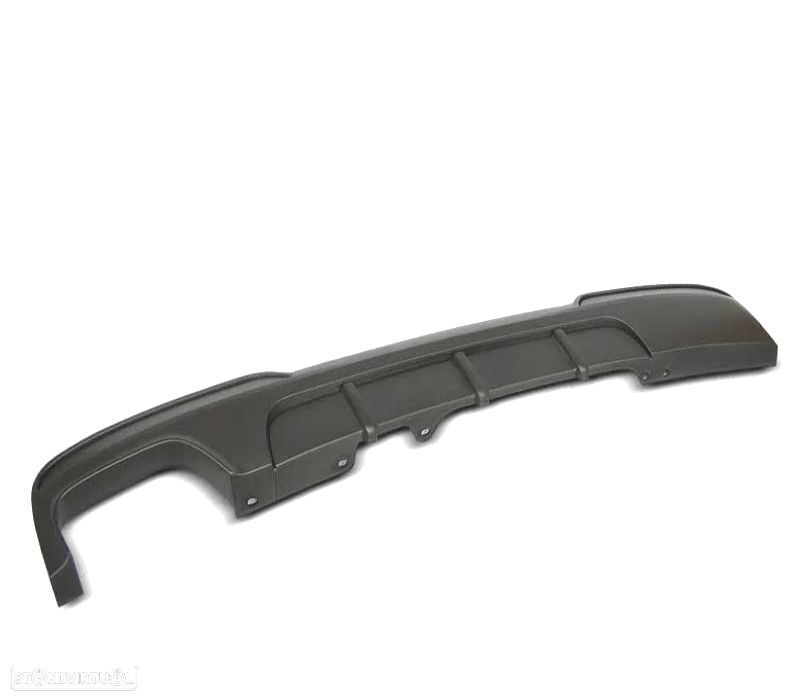 DIFUSOR TRASEIRO BMW F10 F11 10-13 LOOK M PERFORMANCE DUPLA SAIDA ESQUERDA - 2