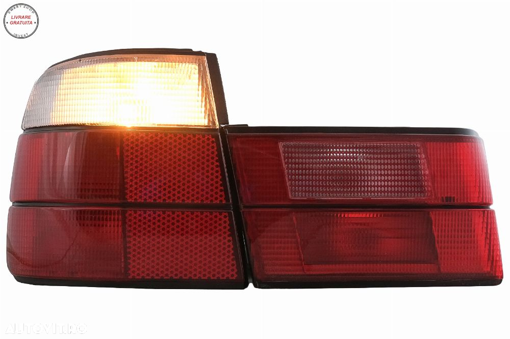 Stopuri BMW Seria 5 E34 Sedan (1987-1995) Rosu- livrare gratuita - 12