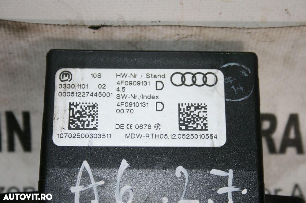 Contact Cu Cheie Audi A6 4F C6 An 2005-2010 Testat Garantie - 2