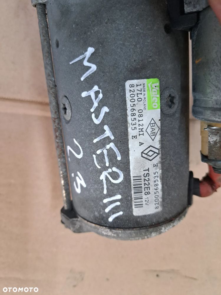 Renault Master III IV 2.3 dci rozrusznik - 2