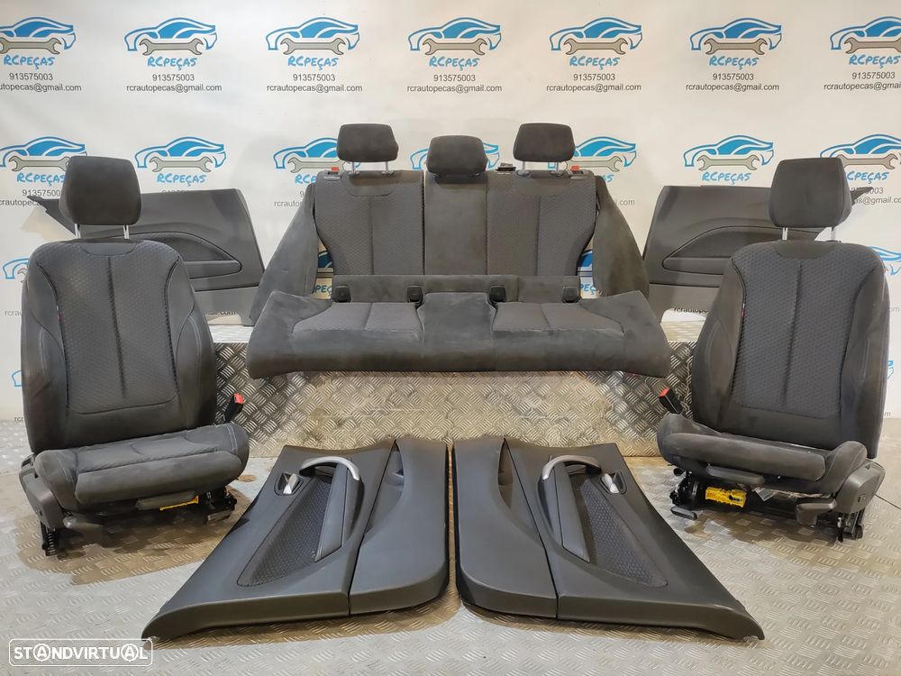 BANCOS TECIDO E ALCÂNTARABMW SERIE 1 F21 PACK M - 2