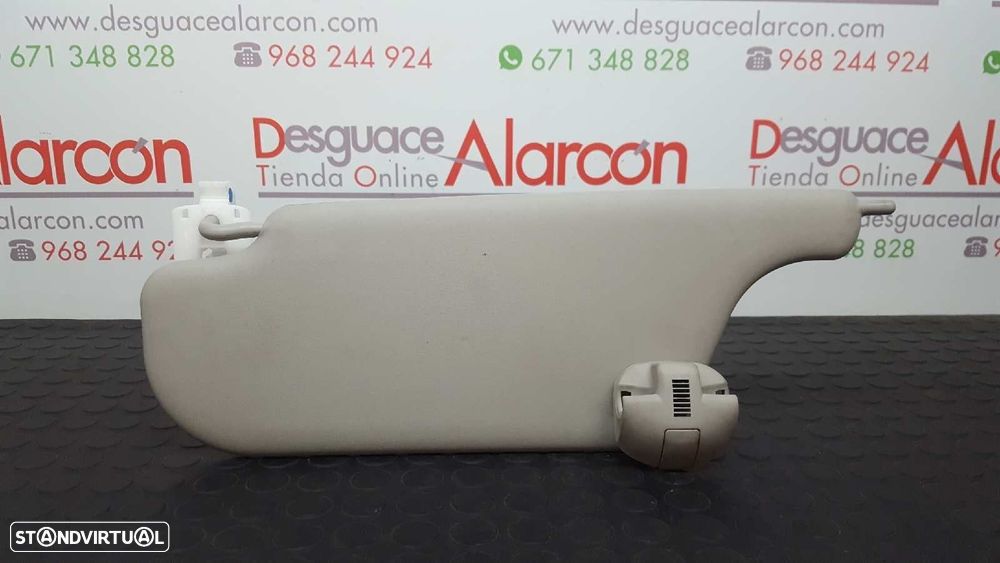 PÁLA DO SOL ESQUERDA RENAULT CLIO III AUTHENTIQUE - 4