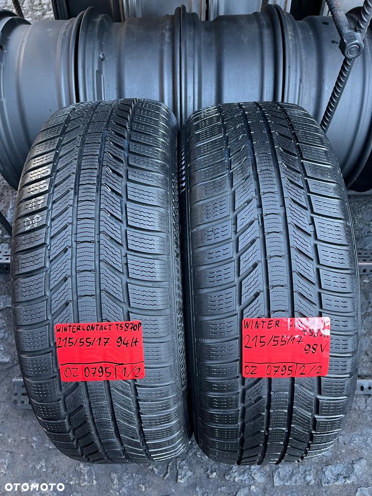 215 55 17 Continental Winter Contact TS870P 2szt. - 2