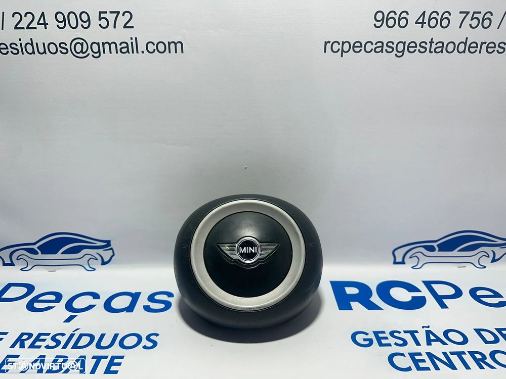 .Airbag Volante 3 Braços BMW Mini Cooper One S D R50 R52 Cabrio R53 6762450 2001 - 2007 - 1