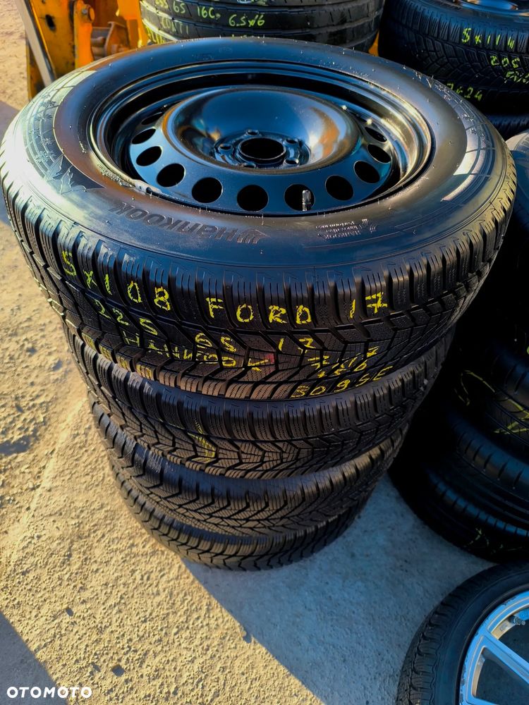 5x108 Felgi Stalowe Stal 17 Koła Zimowe Zima FORD MONDEO MK5 KUGA I II 2 GALAXY MK3 III SMAX II 2 EDGE PUMA II 2 MK2 TOURNEO TRANSIT CONNECT COURIER VOLVO C30 S40 S80 S60 CROSS COUNTRY CC V40 CC V50 V60 V70 XC70 III 3 7,5mm 20r. Legnica ALU-RAD 225/65 - 2
