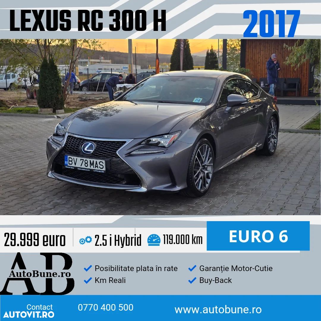 Lexus Seria RC 300h F SPORT - 1
