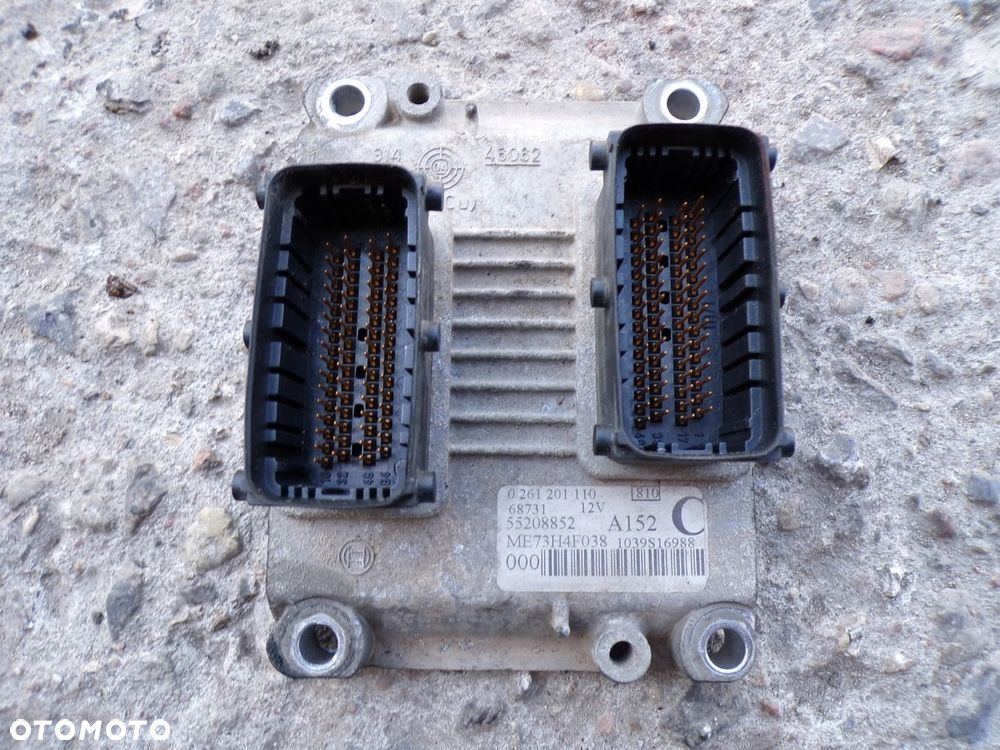 KOMPUTER SILNIKA STEROWNIK FIAT IDEA LANCIA MUSA 1.4 16V 55208852 - 1