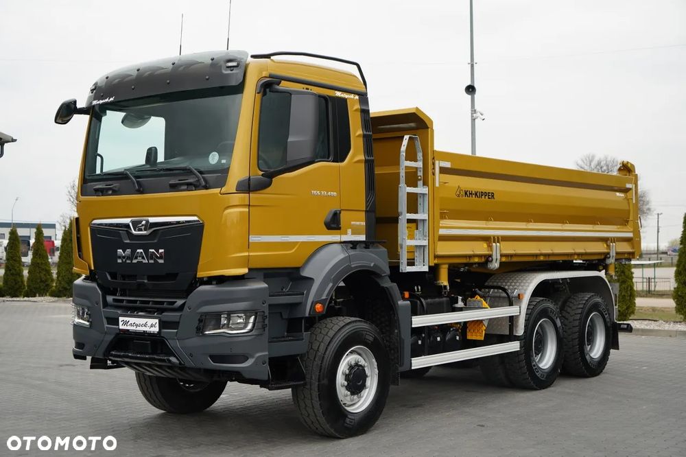 MAN TGS 33.480 / 6X6 / WYWROTKA 3 STRONNA / BORDMATIC / HYDROBURTA / KH KIPPER / AUTOMAT / FABRYCZNIE NOWY / DOSTĘPNY OD RĘKI / WYMIEŃ SWÓJ STARY POJAZD NA NOWY - 12