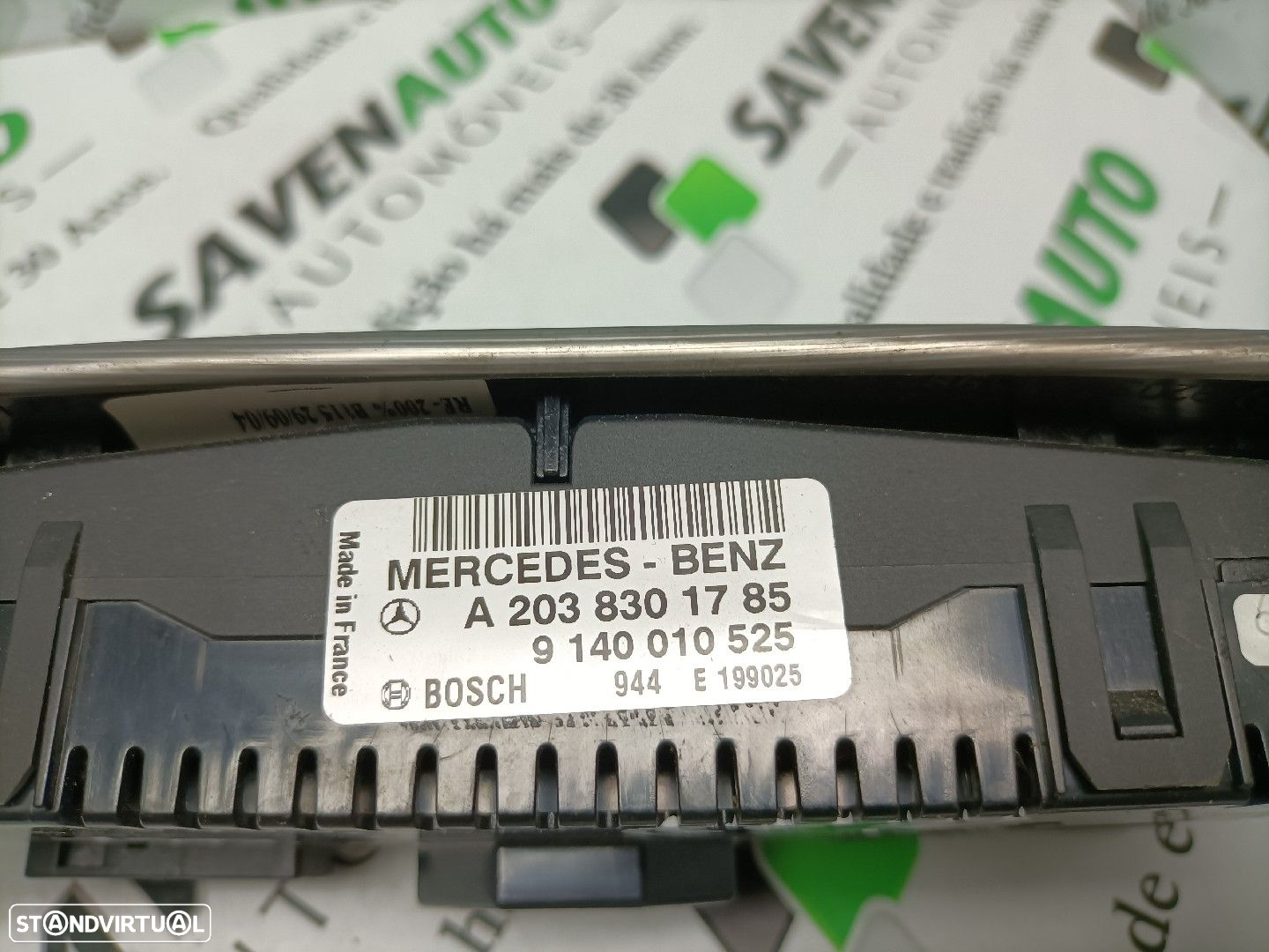 Comando / Botão De Sofagem / Climatronic Mercedes-Benz C-Class (W203) - 3