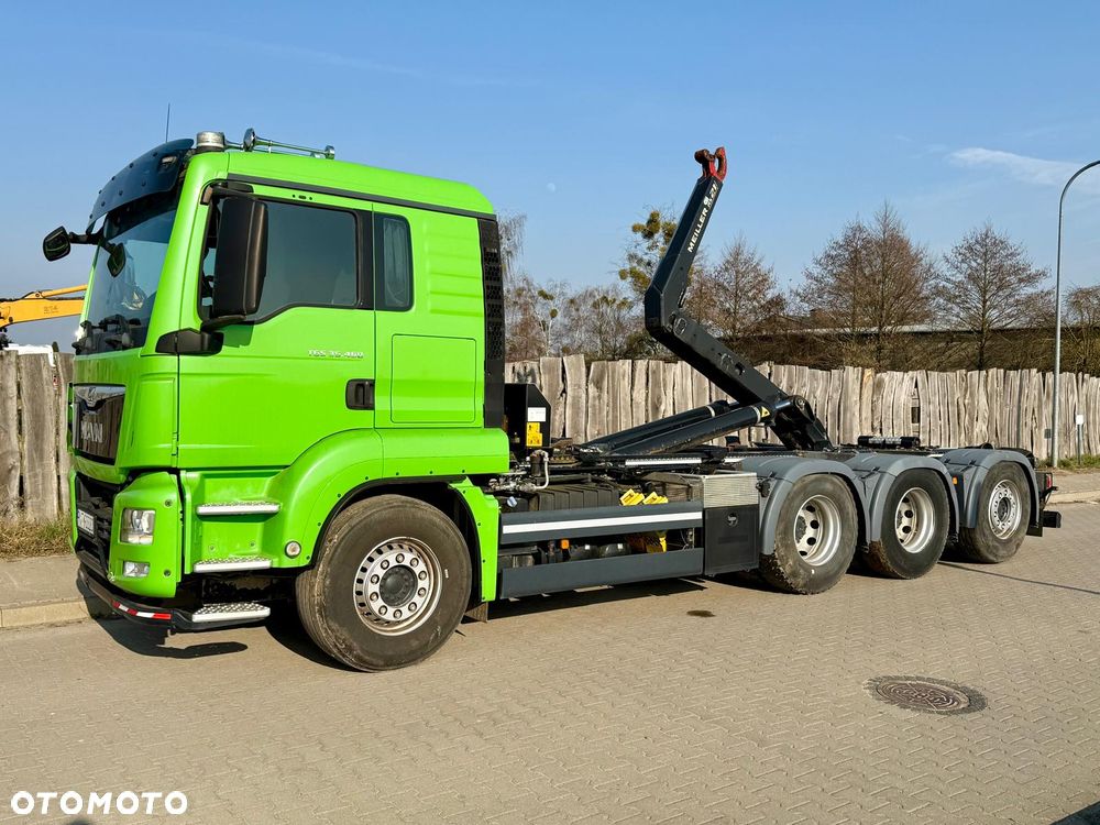 MAN TGS 35.460 / 8x4 / przebieg 120 000 km / MEILLER RS 21.70 HAKOWIEC - 1