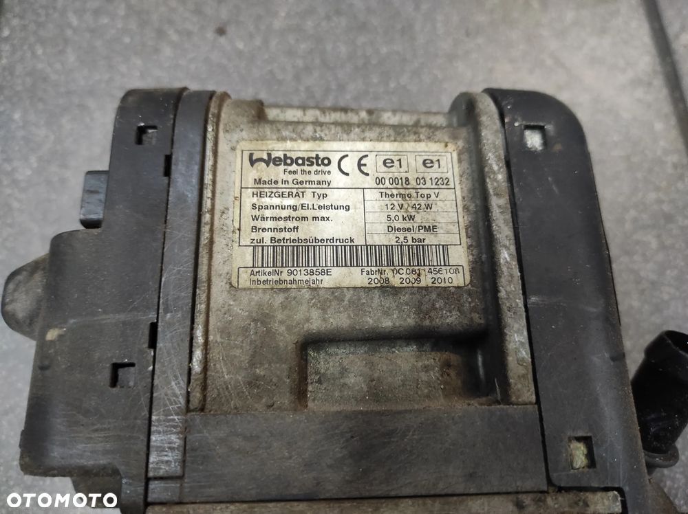WEBASTO OGRZEWANIE POSTOJOWE PIEC ZUHEIZER DIESEL PME 1K0815065AG VW AUDI SEAT SKODA WYSYŁKA !!!! - 4