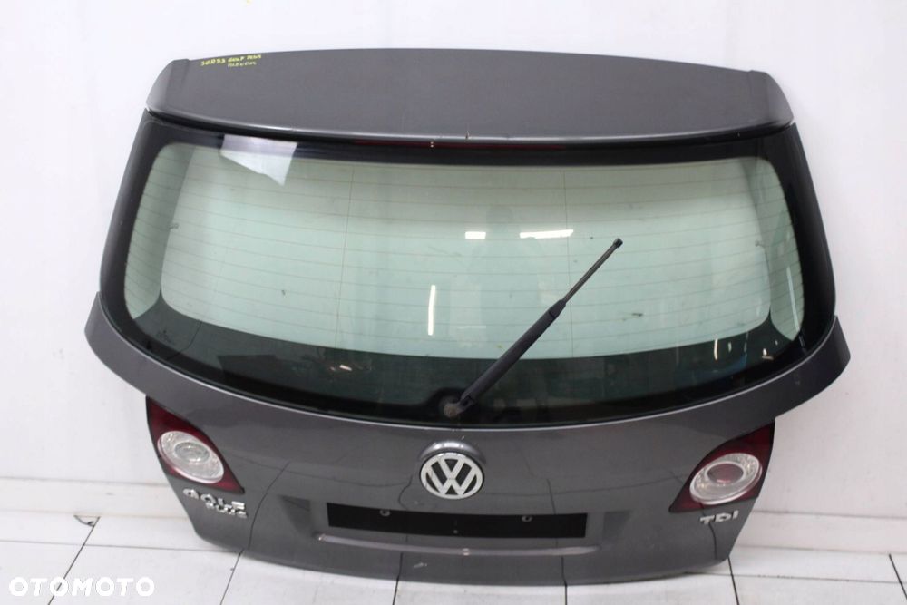 VW GOLF V PLUS 05R- KLAPA BAGAŻNIKA TYŁ TYLNA LA7T - 1
