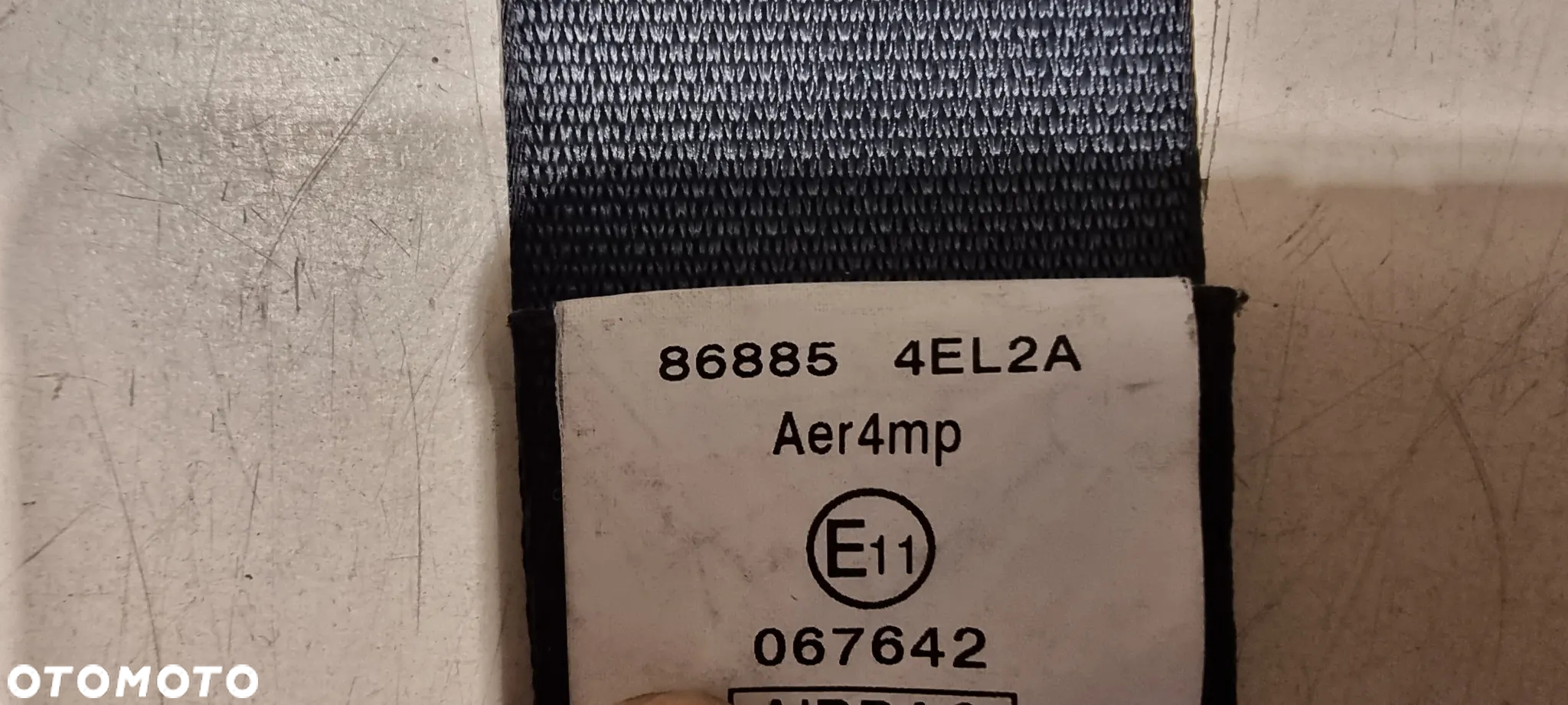 Pas bezpieczeństwa przód prawy NISSAN QASHQAI J11 LIFT '16-'19 - 5