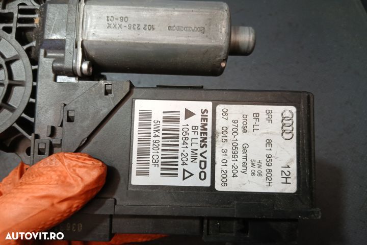 Motoras macara geam fata dreapta 0130821764 8E1959802H 0130821764 8E1 - 4