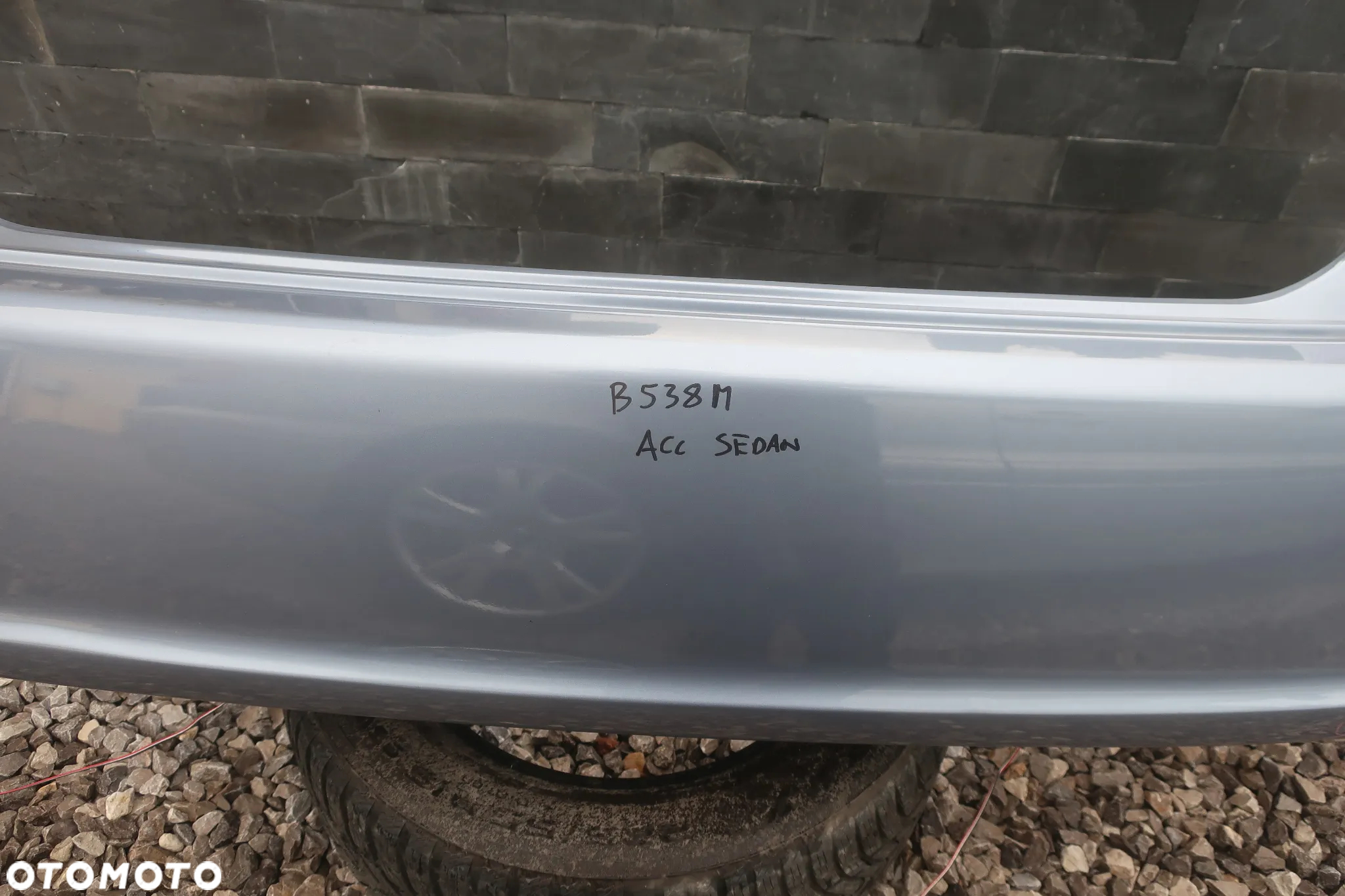 HONDA ACCORD VII 7 SEDAN ZDERZAK TYŁ TYLNY B538M 03-07R - 6
