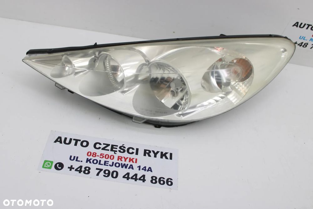 Peugeot 206+ Plus Lampa Przód Lewa Prawa EU - 10