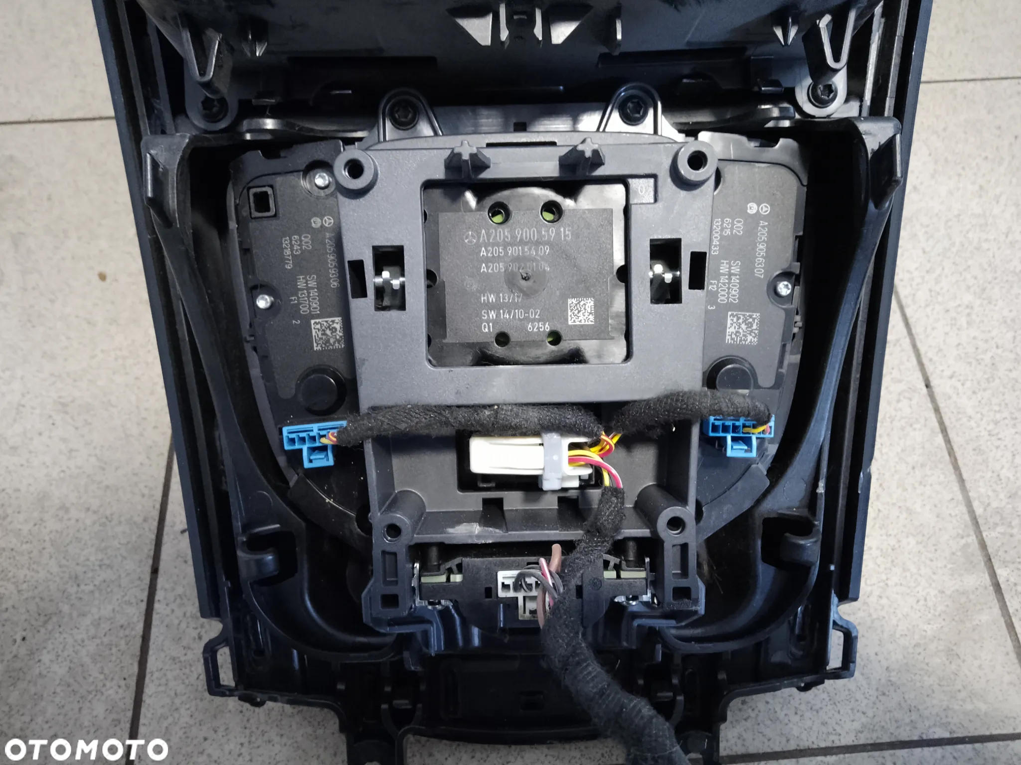 Panel kontroler idrive touchpad MERCEDES C W205 - 2
