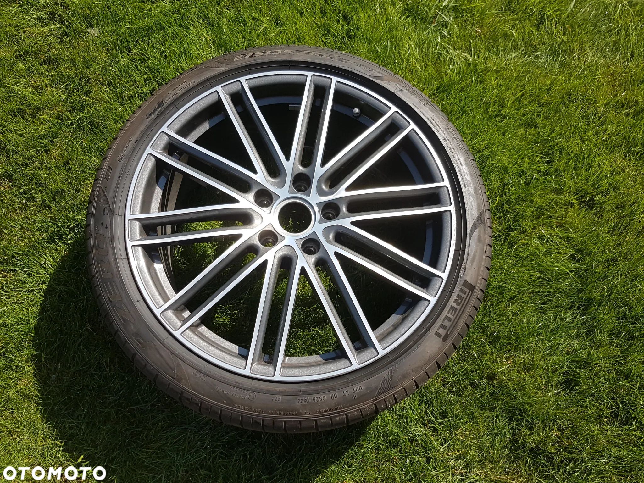 PORSCHE PANAMERA MACAN FELGA ALUMINIOWA 21" 9.5JX21 ET71 OPONA 275/35 R21 PIRELLI P ZERO - 1