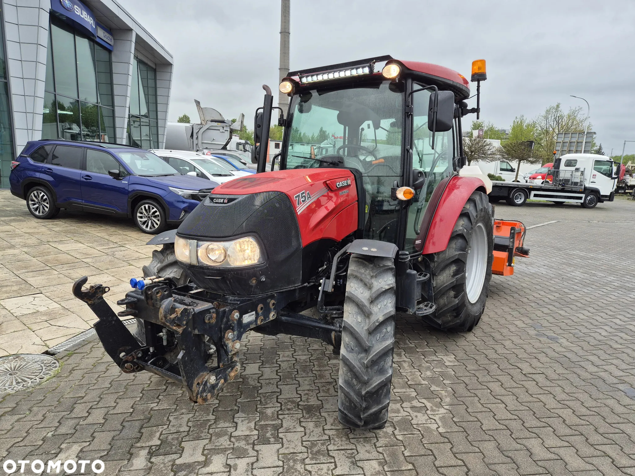 Case IH Y1 FARMALL 75A / TYLKO 1853MTH! / 1 WŁ / STAN BARDZO DOBRY / PŁUG + ZAMIATARKA / MOZLIWY TRANSPORT / OKAZJA RYNKOWA! - 3