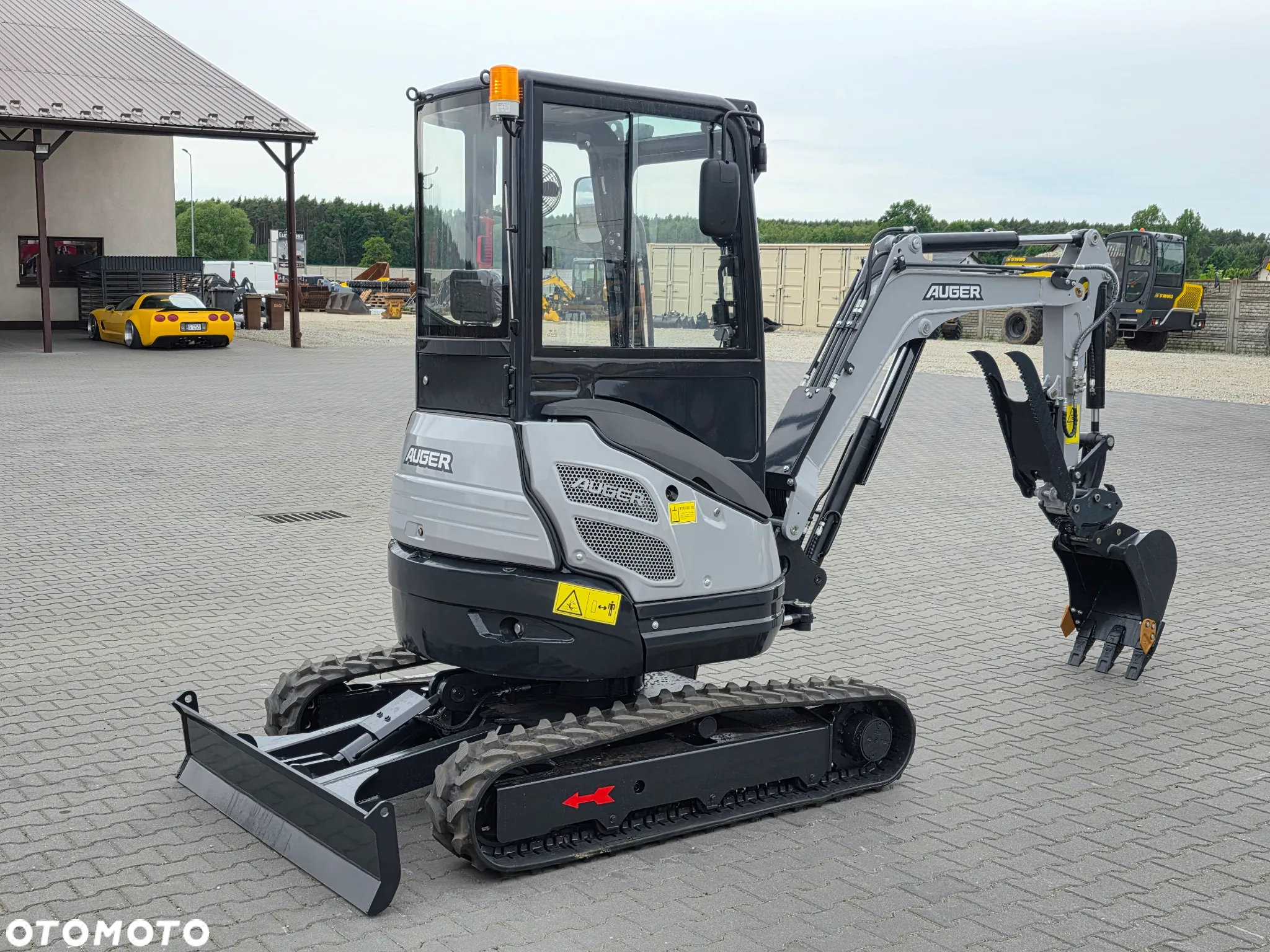 Inny NOWA MINIKOPARKA AUGER 30, WAGA 2700 KG, KUBOTA silnik - 5