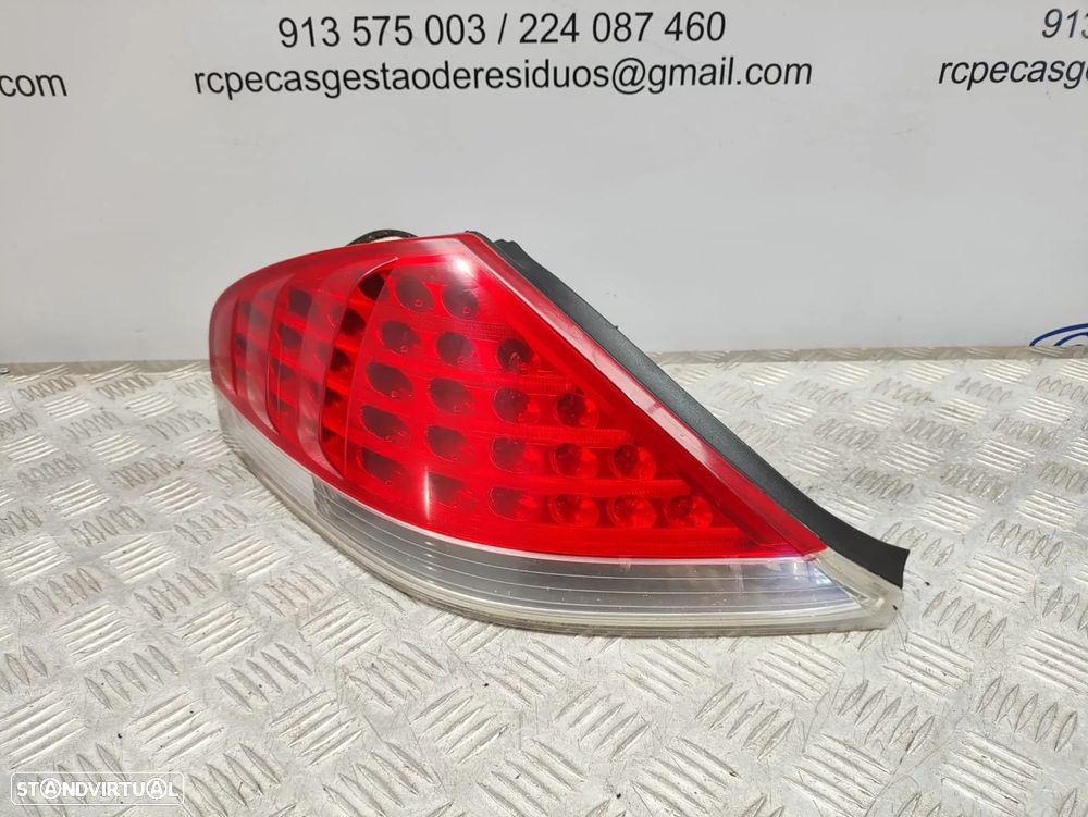 Farolim LED Tras Traseiro Esquerdo Direito Original BMW Serie 6 LCI E63 Coupe E64 Cabrio 6911892 6911891 2003 - 2010 - 6