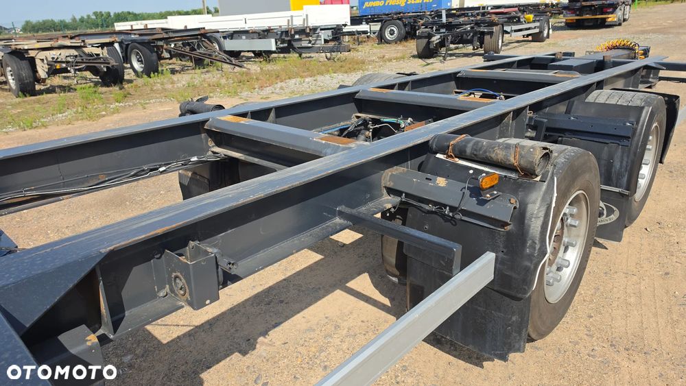 H&W 15.500zł netto TANDEM BDF GÓRNY ZACZEP JUMBO 19.5 OPONY HAMULCE TARCZOWE ST.BDB MOŻLIWOŚĆ TRANSPORTU - 7