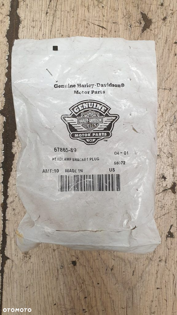 Zaślepka chrom kapsel Harley Davidson Touring Sportster Dyna 67865-89 - 7