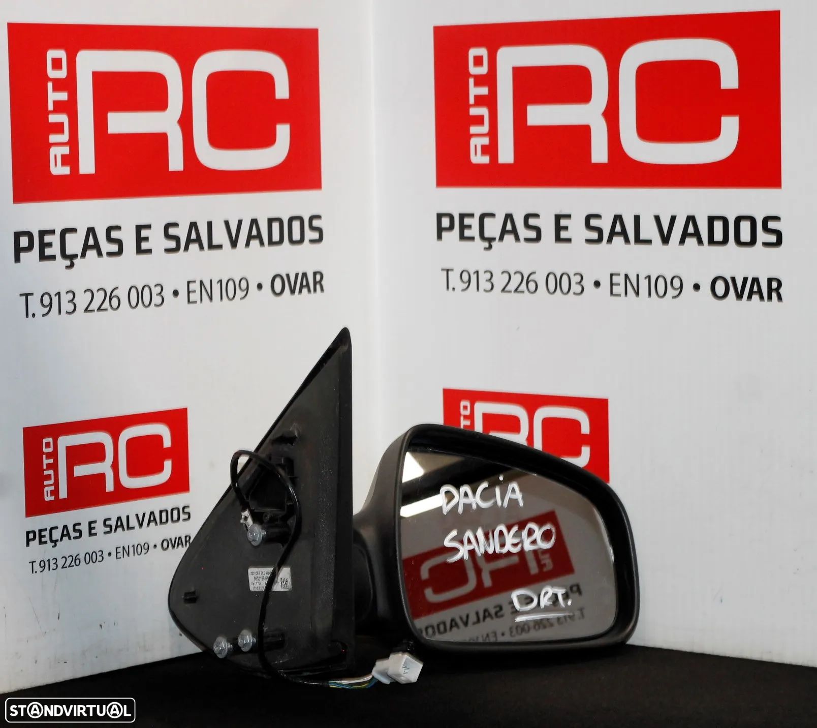 ESPELHO RETROVISOR DIREITO DACIA SANDERO - 1