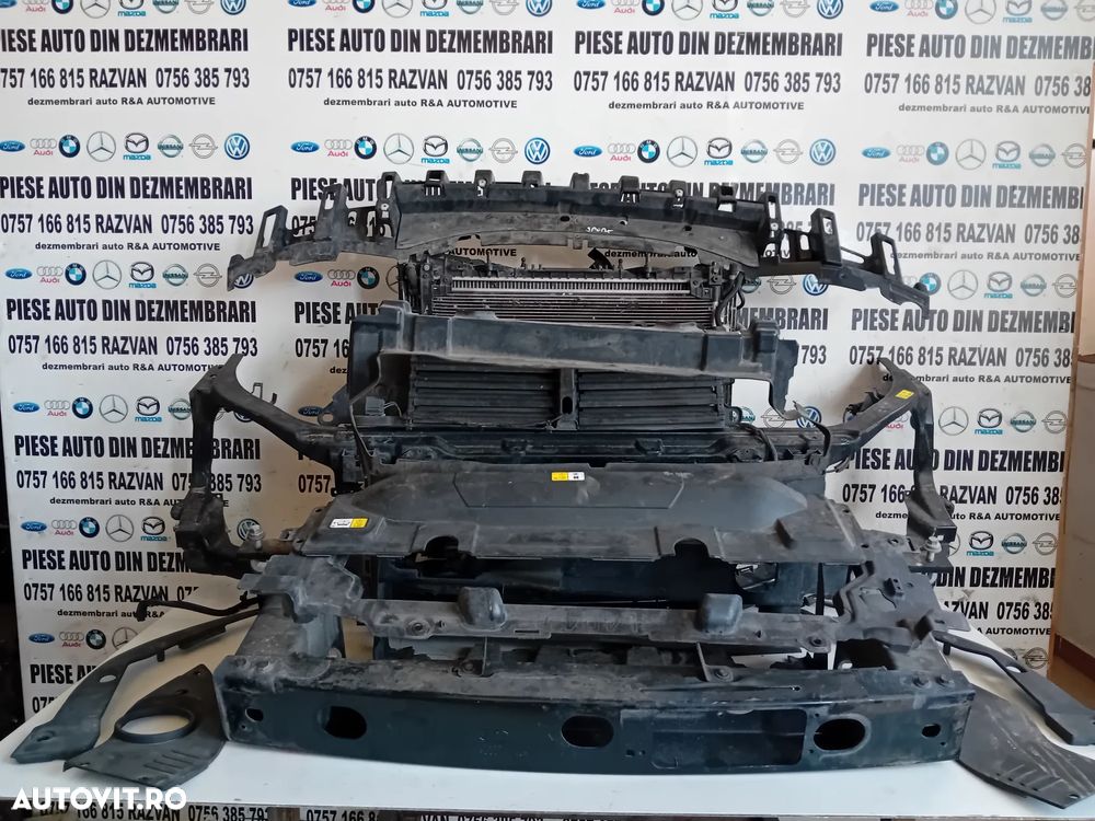 Trager Calandru Fata Complet Range Rover Sport L494 2013-2018 Radiator Termocupla Armatura - 1