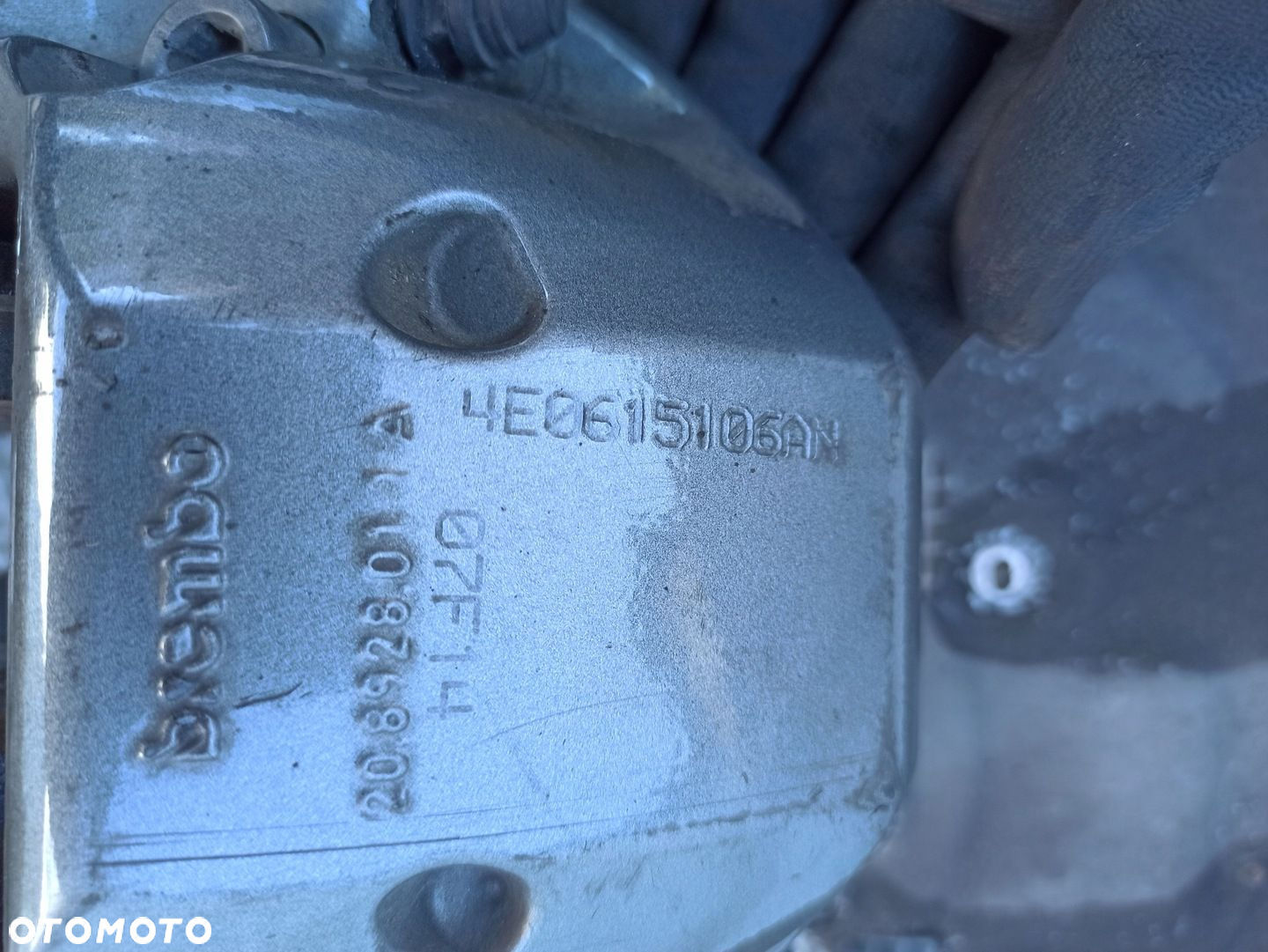 AUDI A3 A4 A6 A8 S8 W12 D3 HAMULCE PRZÓD 380 CERAMIKA TARCZE ZACISKI BREMBO - 14