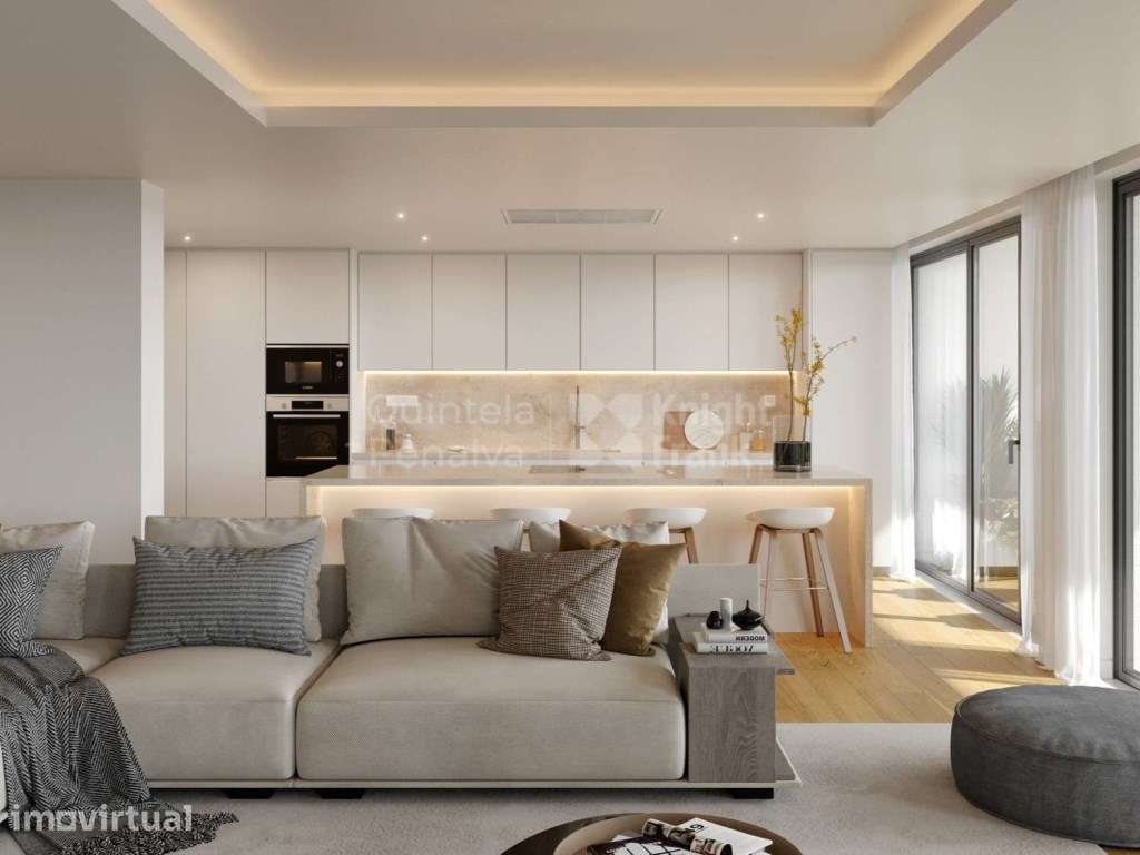 Apartamento T2 com terraço, localizado na Parede, Cascais - Grande imagem: 3/39