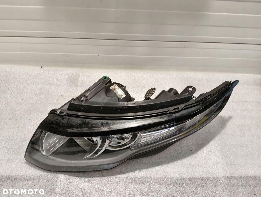 land rover evoque i xenon przód strona lewa lampa przednia bj32-13w030-hc - 5