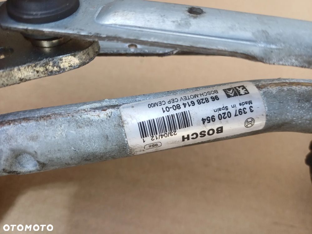 Cirtoen Berlingo Partner II III 08-18 mechanizm silniczek wycieraczki przód Europa 9682861480 0390241621 - 5