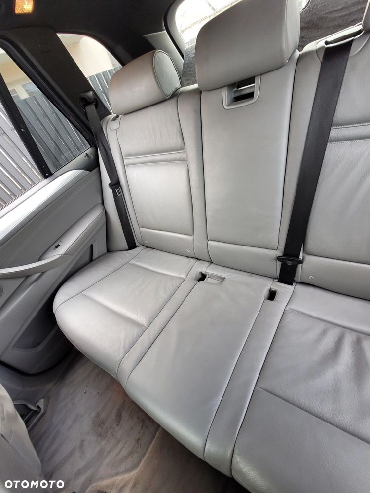 KANAPA TYŁ TYLNA BMW X5 E70 SZARA SKÓRA C44 - 2
