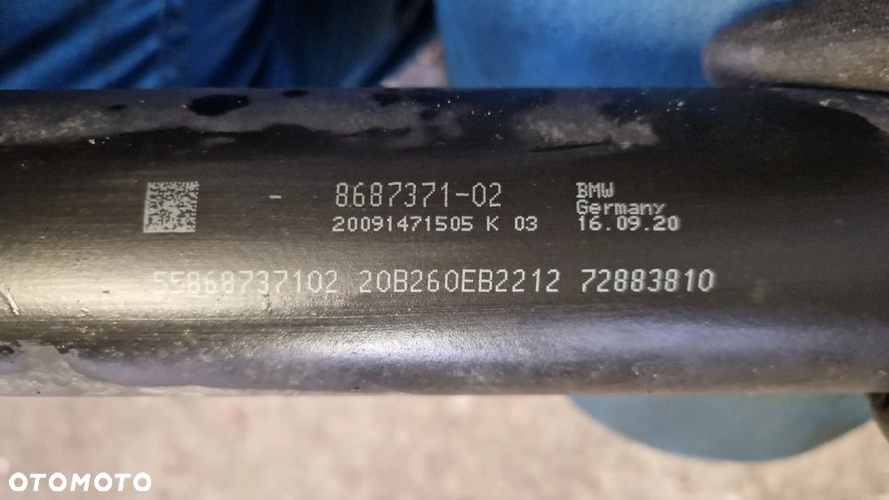 BMW 5 G30 2.0D X DRIVE WAŁ NAPĘDOWY TYŁ 8687371 - 2