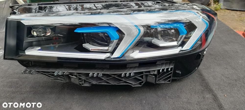 LAMPA LEWA PRZÓD PRZEDNIA BMW 3 G20 G21 LIFT FULL LED LASER 9450801-04 Jak nowa - 2