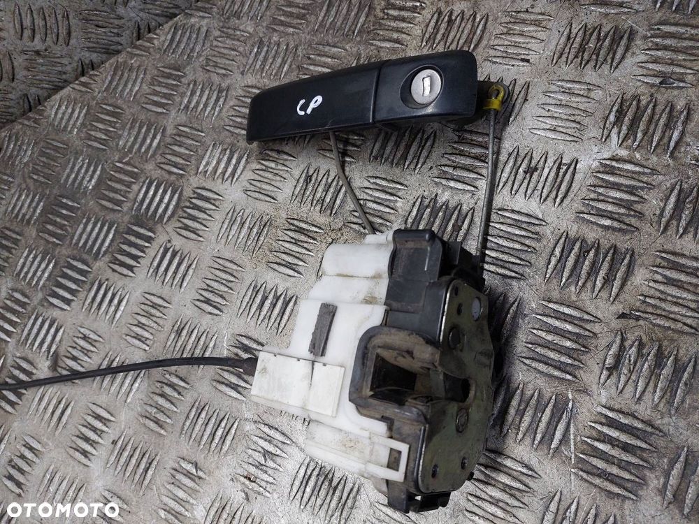 ZAMEK DRZWI LEWY PRZÓD + KLAMKA ZEWNĘTRZNA PANDA II 0 PIN 46803511 - 2