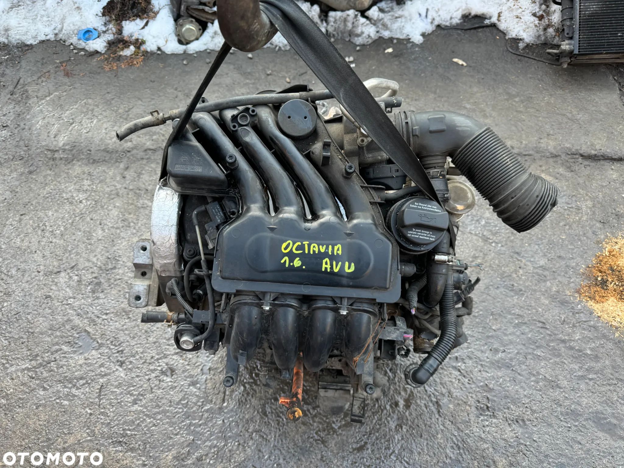 Silnik AVU 1.6 8V Volkswagen Skoda Audi - 1