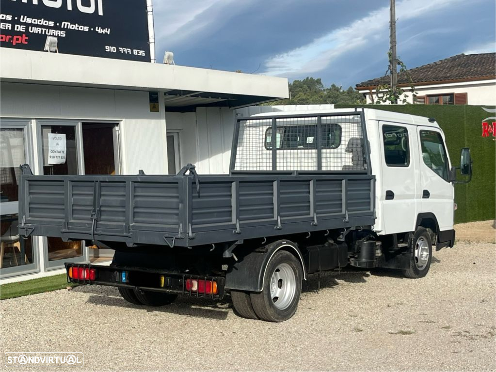 Mitsubishi canter fuso 3.0 cab. dupla tri-basculante - 3