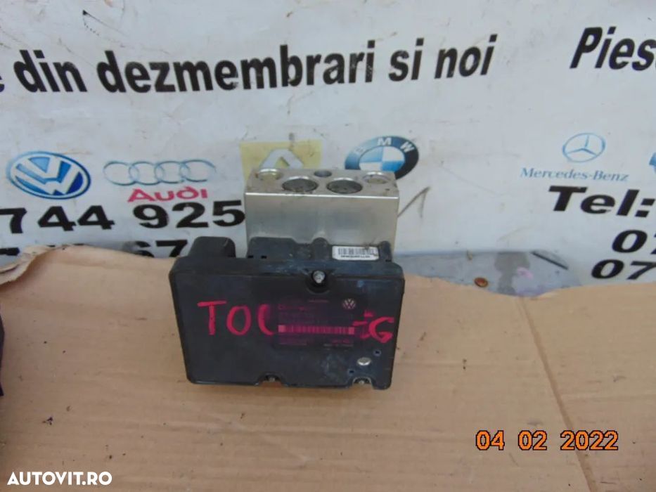 Pompa abs VW Touareg 7l 2003-2010modul abs ecu claculator abs touareg - 1