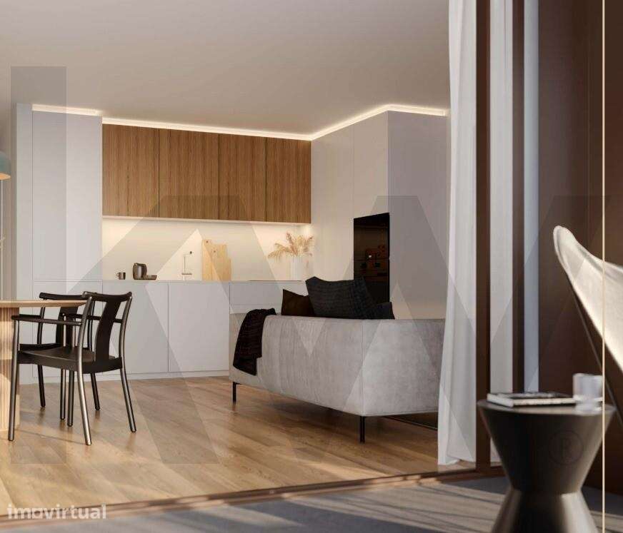 Apartamento T1 com varanda e garagem junto ao Arrábida - Grande imagem: 3/11